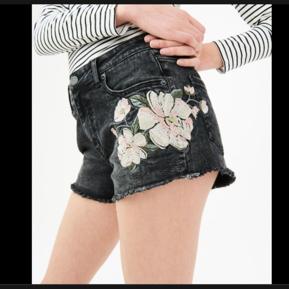 Aeropostale High Waisted Shorty Shorts size 4